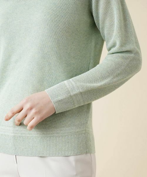 Leilian / レリアン ニット・セーター | ラメクルーネックニット | 詳細9