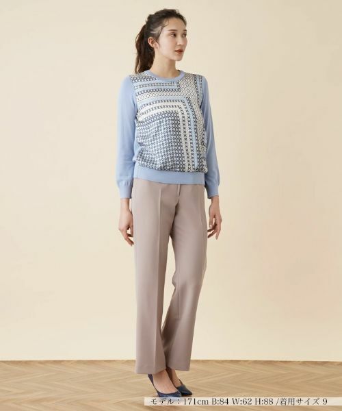 Leilian / レリアン その他パンツ | ストレッチフルレングスパンツ | 詳細1