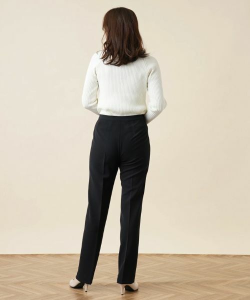 Leilian / レリアン その他パンツ | センタープレスストレートパンツ | 詳細16
