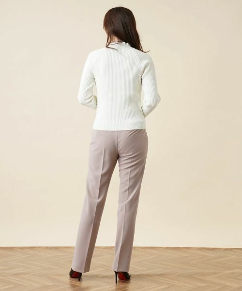 Leilian / レリアン その他パンツ | センタープレスストレートパンツ | 詳細19