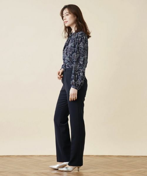 Leilian / レリアン その他パンツ | センタープレスストレートパンツ | 詳細2