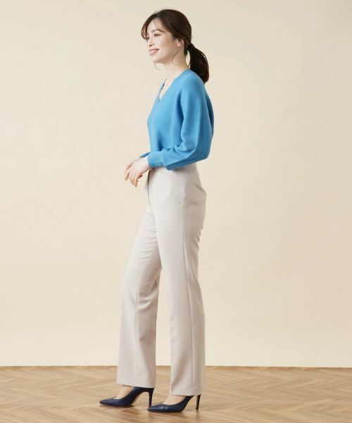 Leilian / レリアン その他パンツ | センタープレスストレートパンツ | 詳細21