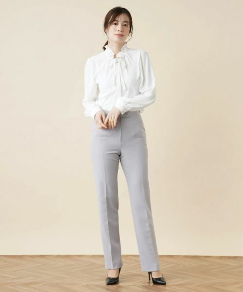 Leilian / レリアン その他パンツ | センタープレスストレートパンツ | 詳細23