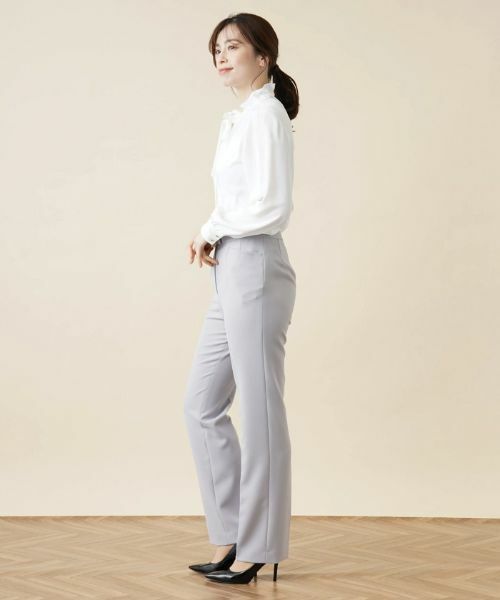 Leilian / レリアン その他パンツ | センタープレスストレートパンツ | 詳細24