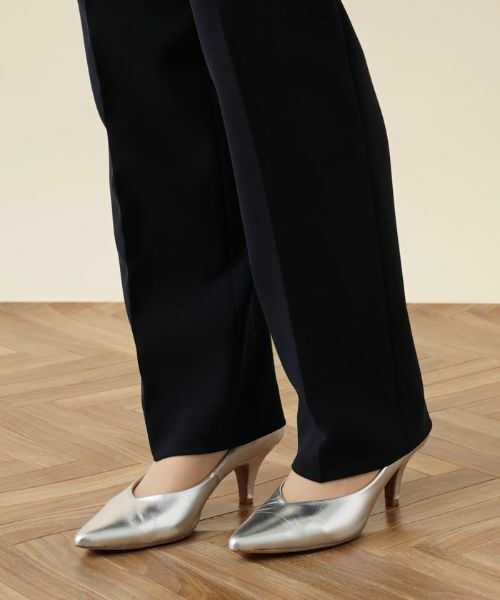 Leilian / レリアン その他パンツ | センタープレスストレートパンツ | 詳細9