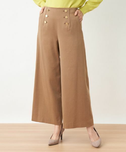 Leilian / レリアン その他パンツ | マリンパンツ(キャメル系)