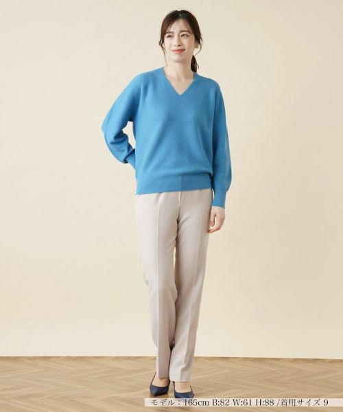 Leilian / レリアン ニット・セーター | Vネックニットプルオーバー | 詳細1