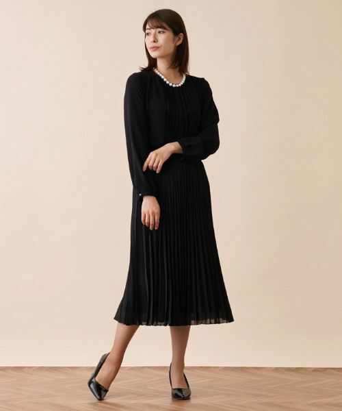 Leilian / レリアン ロング・マキシ丈スカート | 洗えるきれいめプリーツスカート | 詳細10