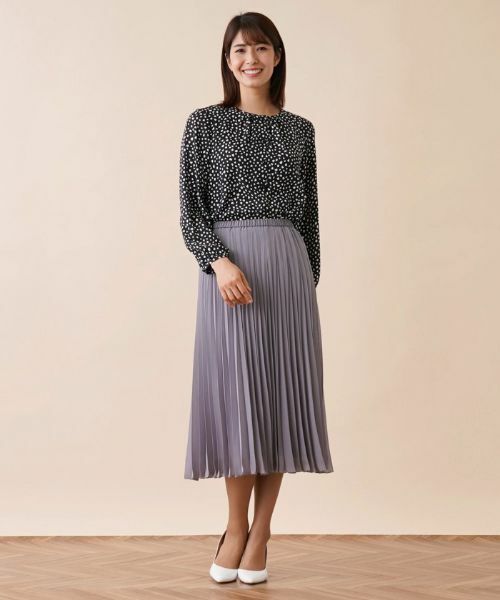 Leilian / レリアン ロング・マキシ丈スカート | 洗えるきれいめプリーツスカート | 詳細13