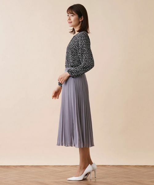 Leilian / レリアン ロング・マキシ丈スカート | 洗えるきれいめプリーツスカート | 詳細14