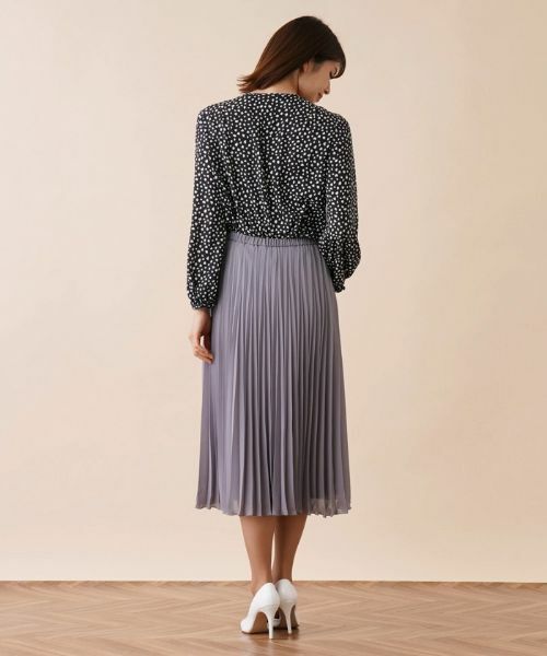 Leilian / レリアン ロング・マキシ丈スカート | 洗えるきれいめプリーツスカート | 詳細15