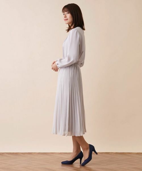 Leilian / レリアン ロング・マキシ丈スカート | 洗えるきれいめプリーツスカート | 詳細2