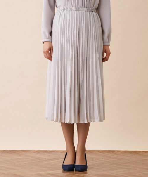 Leilian / レリアン ロング・マキシ丈スカート | 洗えるきれいめプリーツスカート | 詳細4