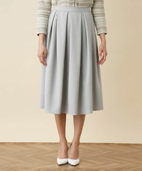 Leilian / レリアン ミニ・ひざ丈スカート | ミディ丈プリーツスカート | 詳細4