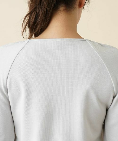 Leilian / レリアン カットソー | 洗えるボートネックラグランカットソー | 詳細12