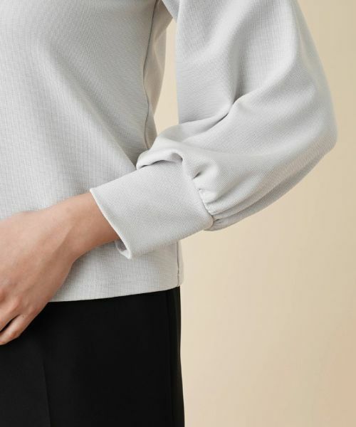 Leilian / レリアン カットソー | 洗えるボートネックラグランカットソー | 詳細13