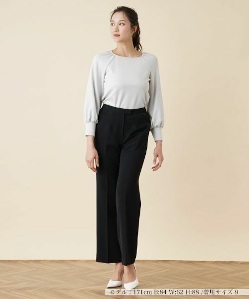 Leilian / レリアン カットソー | 洗えるボートネックラグランカットソー | 詳細5