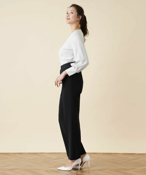 Leilian / レリアン カットソー | 洗えるボートネックラグランカットソー | 詳細6