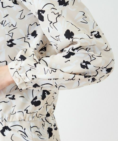 Leilian / レリアン シャツ・ブラウス | 【セレモニー】【セットアップ対応商品】洗えるスモックブラウス | 詳細13