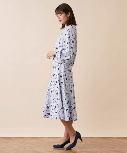 Leilian / レリアン シャツ・ブラウス | 【セレモニー】【セットアップ対応商品】洗えるスモックブラウス | 詳細2