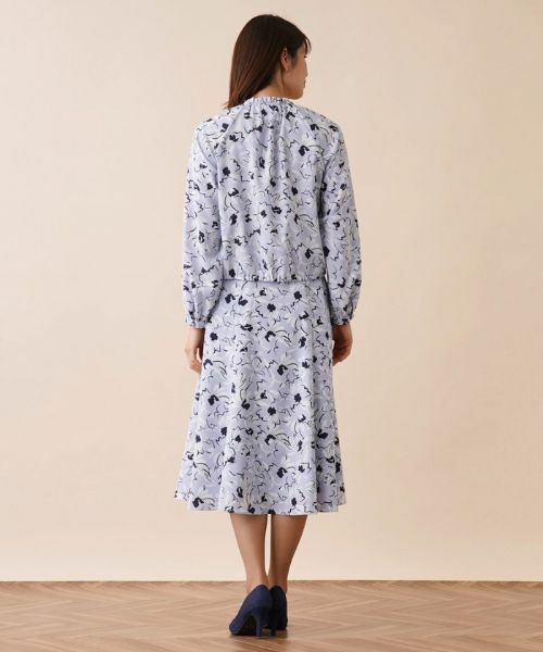 Leilian / レリアン シャツ・ブラウス | 【セレモニー】【セットアップ対応商品】洗えるスモックブラウス | 詳細3