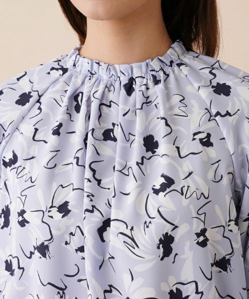 Leilian / レリアン シャツ・ブラウス | 【セレモニー】【セットアップ対応商品】洗えるスモックブラウス | 詳細7
