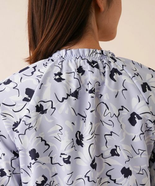 Leilian / レリアン シャツ・ブラウス | 【セレモニー】【セットアップ対応商品】洗えるスモックブラウス | 詳細8