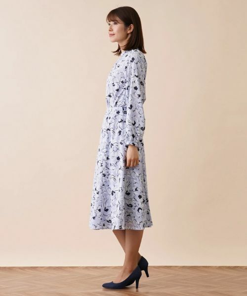 Leilian / レリアン ミニ・ひざ丈スカート | 【セレモニー】【セットアップ対応商品】洗えるフレアスカート | 詳細2