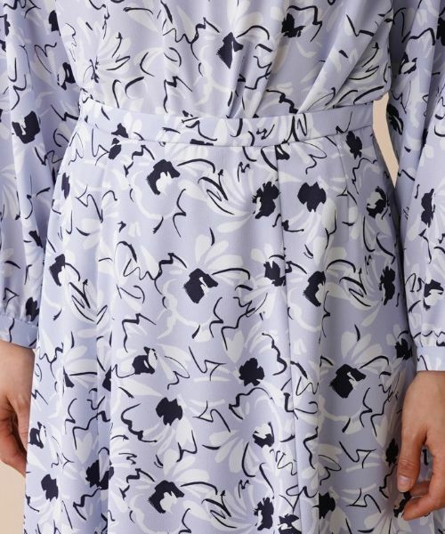 Leilian / レリアン ミニ・ひざ丈スカート | 【セレモニー】【セットアップ対応商品】洗えるフレアスカート | 詳細7