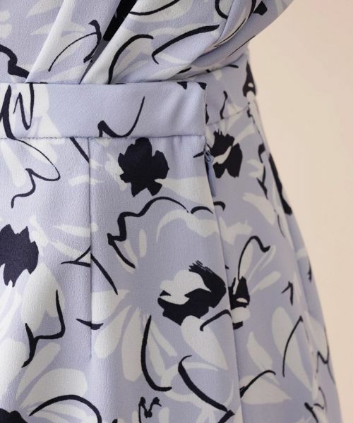 Leilian / レリアン ミニ・ひざ丈スカート | 【セレモニー】【セットアップ対応商品】洗えるフレアスカート | 詳細9