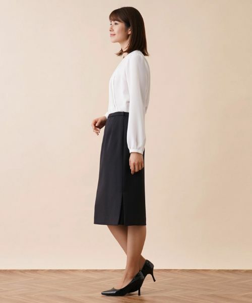 Leilian / レリアン ミニ・ひざ丈スカート | ボックスタックタイトスカート | 詳細2