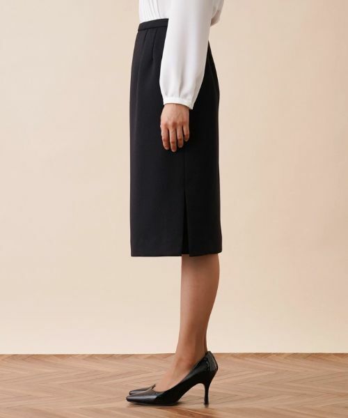Leilian / レリアン ミニ・ひざ丈スカート | ボックスタックタイトスカート | 詳細5