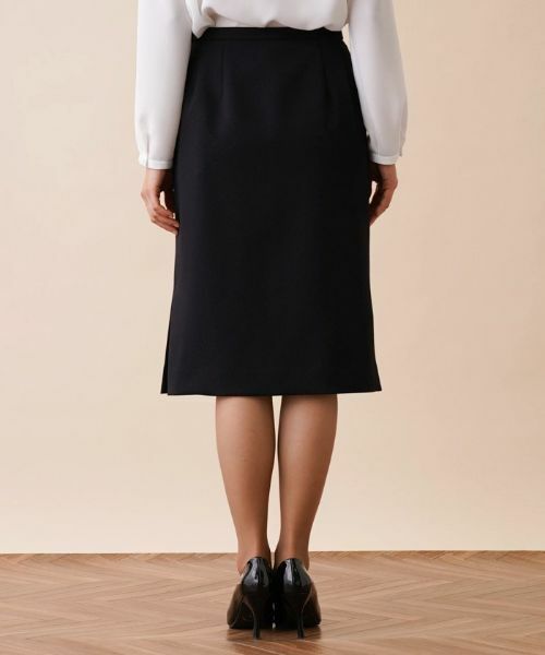 Leilian / レリアン ミニ・ひざ丈スカート | ボックスタックタイトスカート | 詳細6