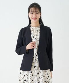 Leilian / レリアン テーラードジャケット | 【セレモニー】ノーカラージャケット