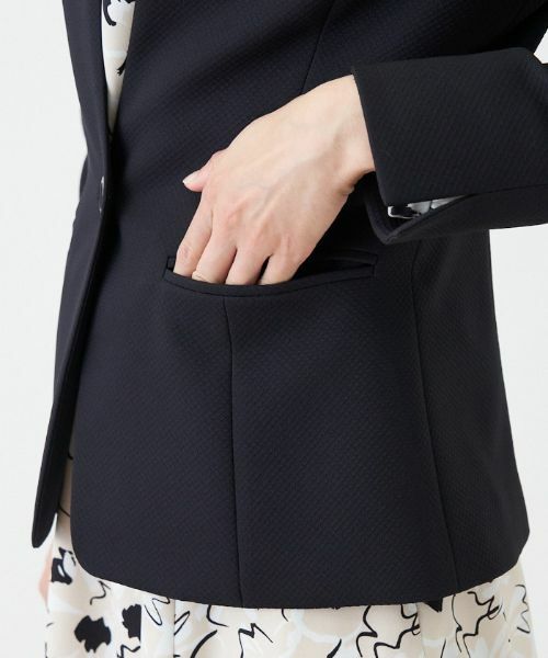 Leilian / レリアン テーラードジャケット | 【セレモニー】ノーカラージャケット | 詳細13