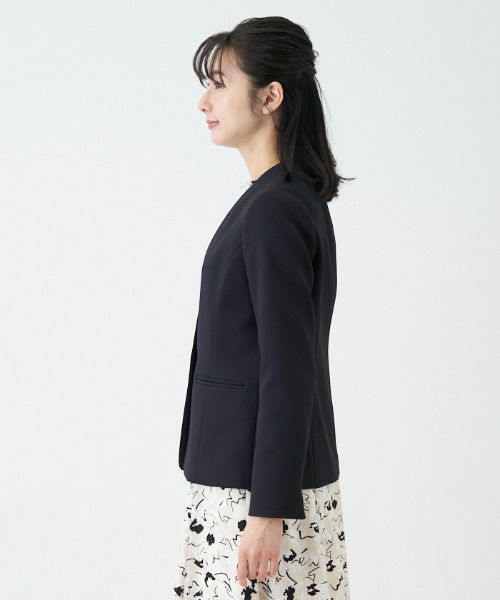 Leilian / レリアン テーラードジャケット | 【セレモニー】ノーカラージャケット | 詳細8