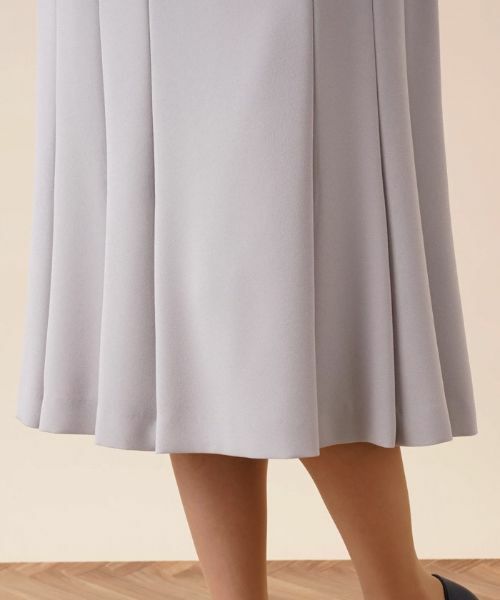 Leilian / レリアン ミニ・ひざ丈スカート | ボックスプリーツミディスカート | 詳細12