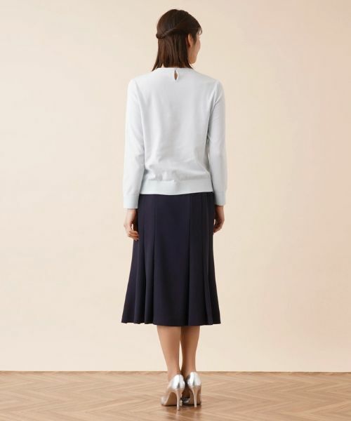 Leilian / レリアン ミニ・ひざ丈スカート | ボックスプリーツミディスカート | 詳細16