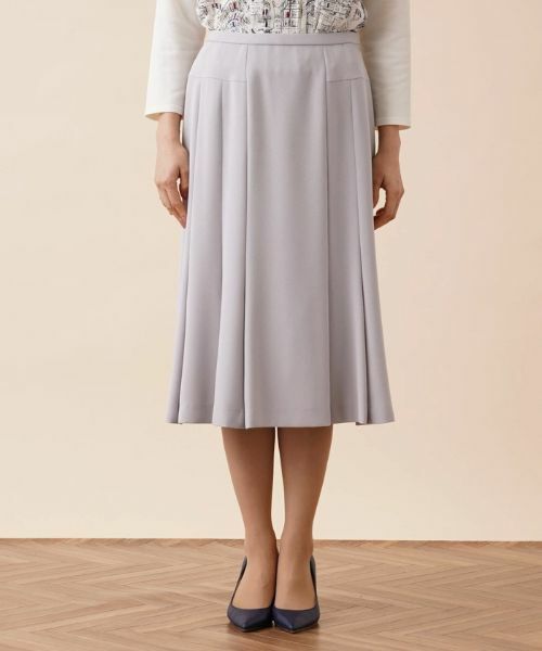 Leilian / レリアン ミニ・ひざ丈スカート | ボックスプリーツミディスカート | 詳細7