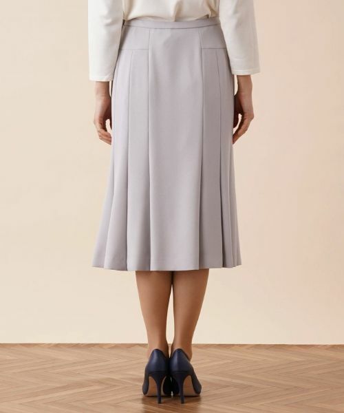 Leilian / レリアン ミニ・ひざ丈スカート | ボックスプリーツミディスカート | 詳細9