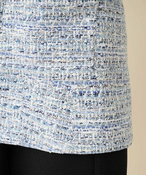 Leilian / レリアン テーラードジャケット | ロングツイードジャケット【セレモニー】【ROCHAS Premiere】 | 詳細11