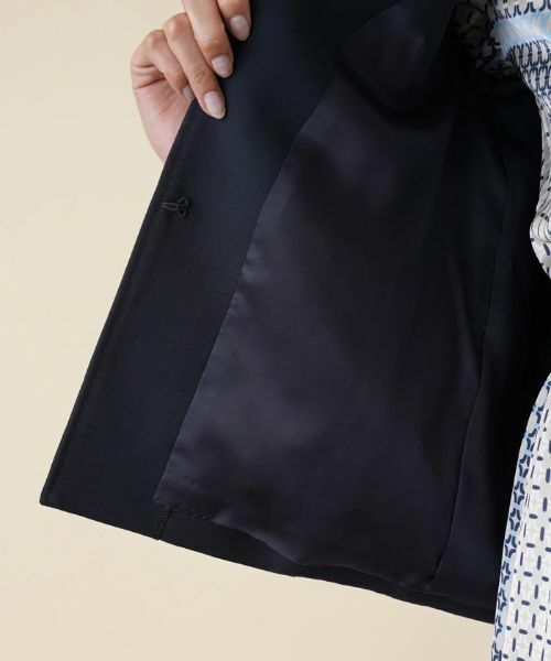 Leilian / レリアン テーラードジャケット | ノーカラージャケット【お出掛けスタイル】【ROCHAS Premiere】 | 詳細13