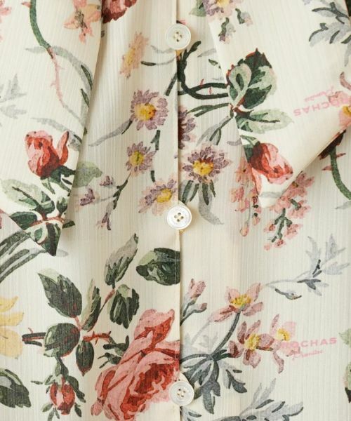 Leilian / レリアン シャツ・ブラウス | フラワー柄ボウタイライクブラウス【ROCHAS Premiere】【RATTI】 | 詳細10