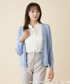 Leilian / レリアン カーディガン・ボレロ | Vネックカーディガン【ROCHAS Premiere】