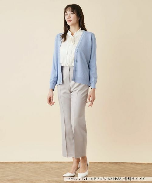 Leilian / レリアン カーディガン・ボレロ | Vネックカーディガン【ROCHAS Premiere】 | 詳細1