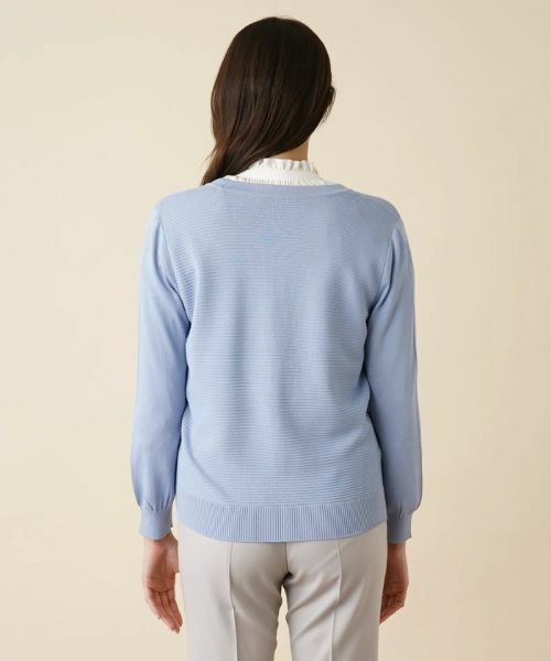 Leilian / レリアン カーディガン・ボレロ | Vネックカーディガン【ROCHAS Premiere】 | 詳細6