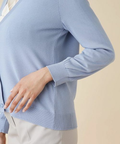 Leilian / レリアン カーディガン・ボレロ | Vネックカーディガン【ROCHAS Premiere】 | 詳細9