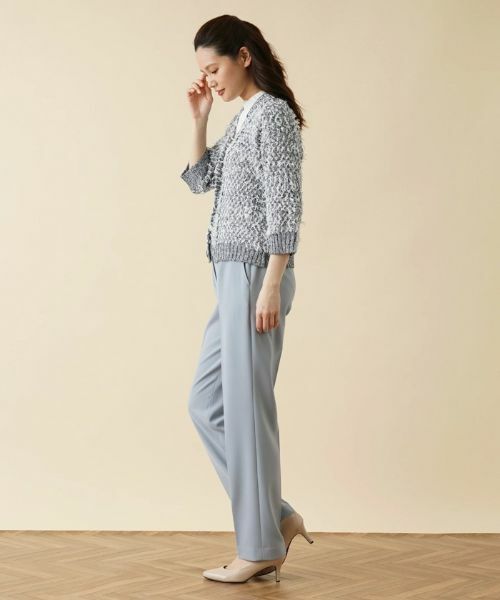 Leilian / レリアン カーディガン・ボレロ | ミックスニットカーディガン | 詳細12