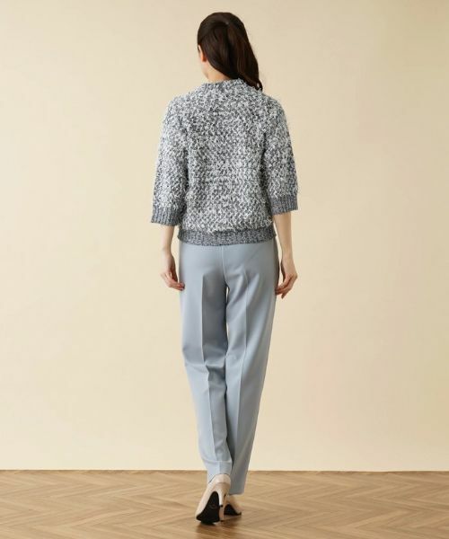 Leilian / レリアン カーディガン・ボレロ | ミックスニットカーディガン | 詳細13