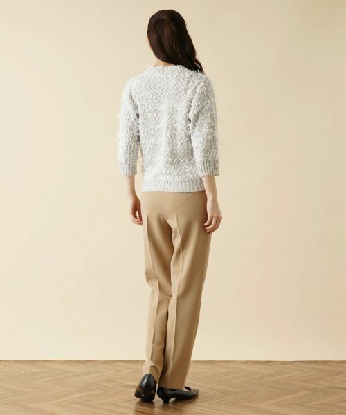 Leilian / レリアン カーディガン・ボレロ | ミックスニットカーディガン | 詳細3